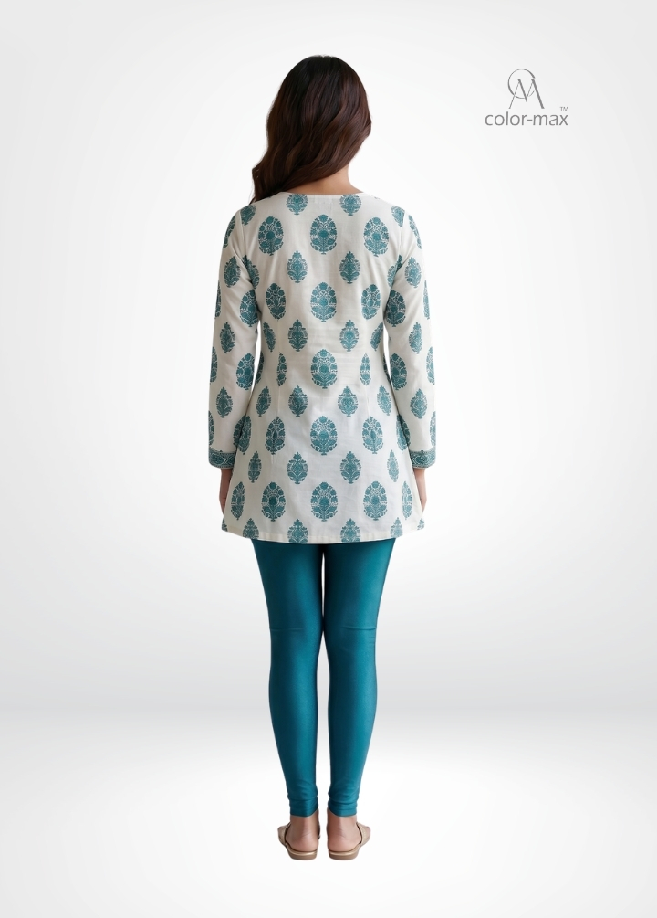 TEEL - Imported premium Nylon/Polyester Shimmer Leggings - Hover